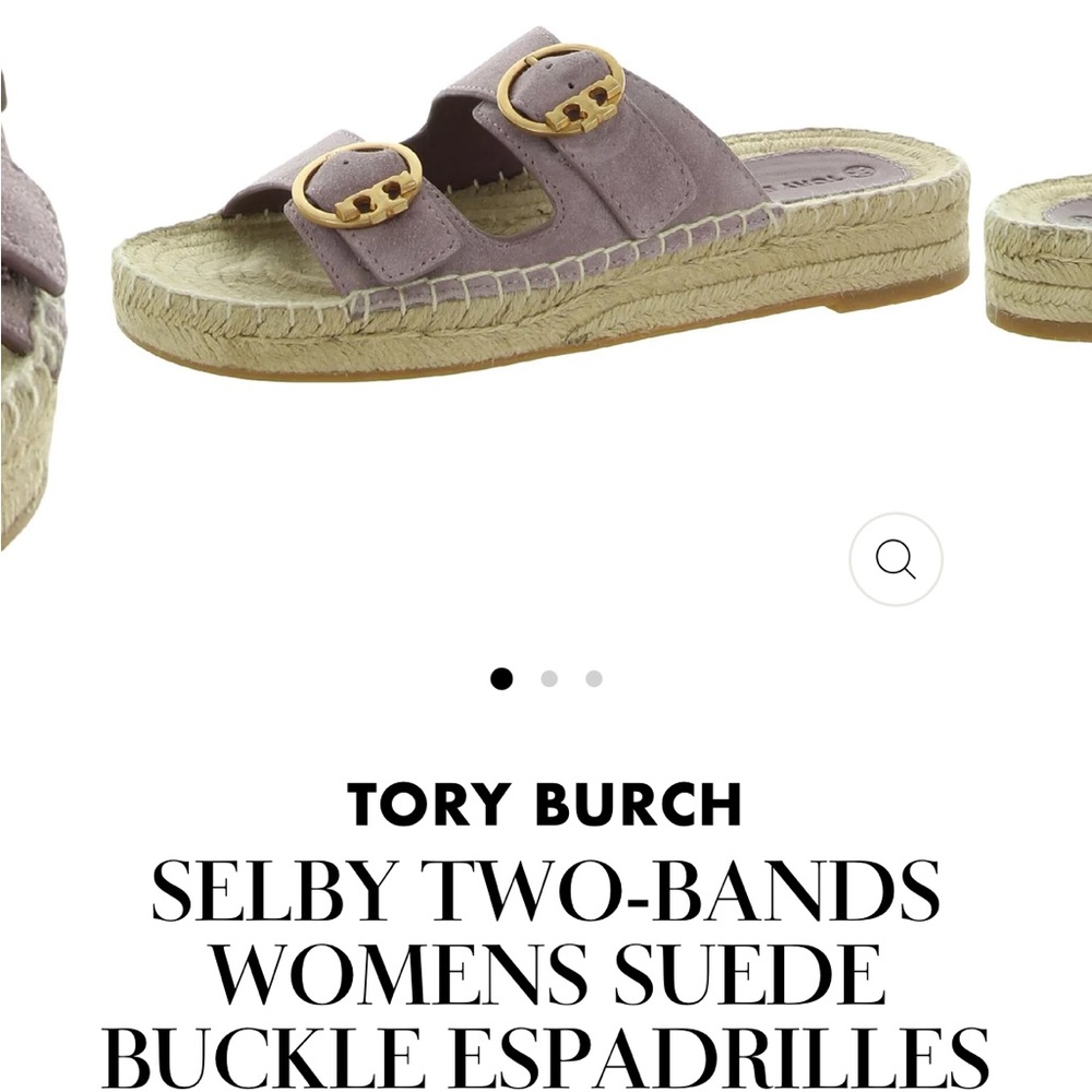 Tory Burch Purple Espadrille sandal